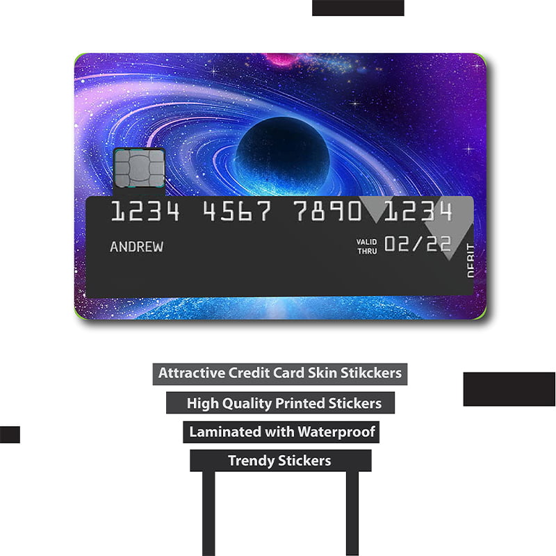thumbnail image 2 of Custom Credit Card Skin – Personalized Vinyl Decal By CutRiteFX 2 of 4